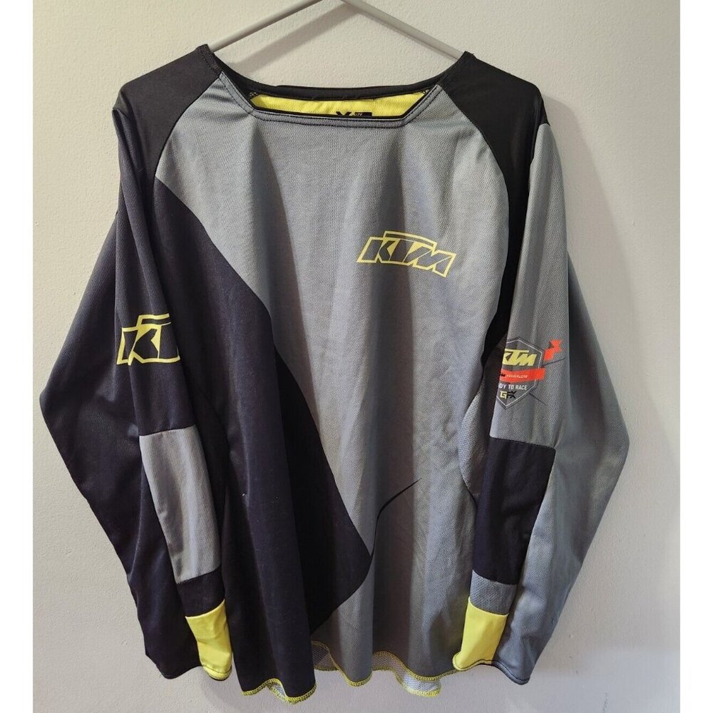 KTM Ready To Race Motocross Shirt Long Sleeve Size L GFX
